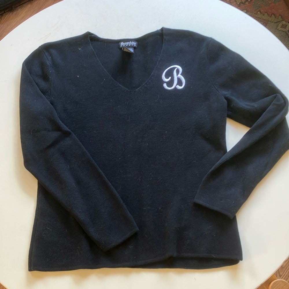 Hampshire Studios monogram sweater